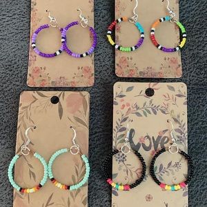 Hand beaded jewelry!